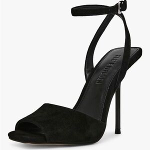Steve Madden Black Suede Heels